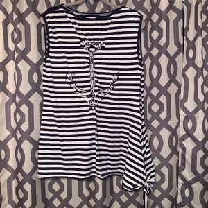 Jean Paul Gaultier for Target Striped Anchor Top